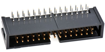 Hirose - HIF3F-30PA-2.54DS(71) - Hirose HIF3F ϵ�� 30· 2.54mm�ھ� (2��) ֱ�� PCB ���� HIF3F-30PA-2.54DS(71), ���Ӷ˽�, 1A		