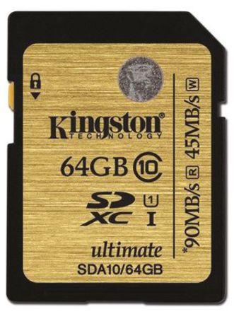 Kingston - SDA10/64GB - Kingston 64 GB SDXC		