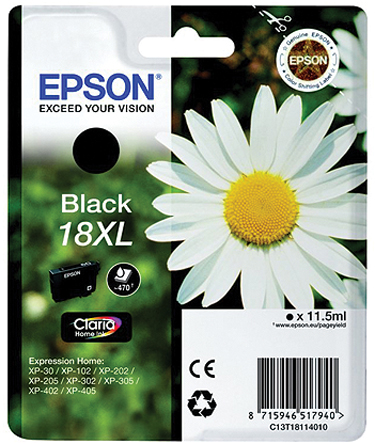 Epson - C13T18114010 - Epson ɫ ī, 18XLͺī, ڶͺŴӡ		