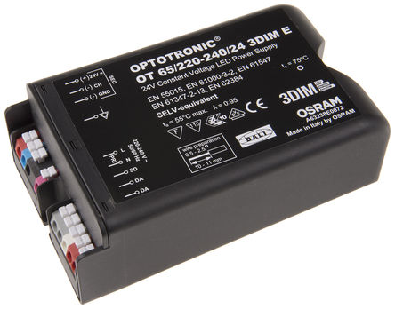 Osram - OT 65/220-240/24 3 DIM E - Osram LED  OT 65/220-240/24 3 DIM E, 198  264 V, 24V, 0  2.7A, 65W		