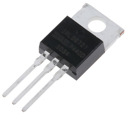 Infineon - IRLB8721PBF - Infineon HEXFET ϵ Si N MOSFET IRLB8721PBF, 62 A, Vds=30 V, 3 TO-220ABװ		