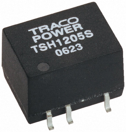 TRACOPOWER - TSH 0512D - TRACOPOWER TSH ϵ 2W ʽֱ-ֱת TSH 0512D, 4.5  5.5 V ֱ, 12V dc, 80mA, 1kV dcѹ, SOICװ		