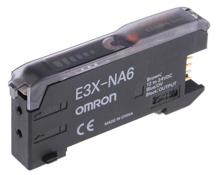 Omron - E3XNA6 - Omron E3XNA6 ˴, ɫ LEDԴ, NPN, 840 mW, IP50, 12  24 V ֱ		