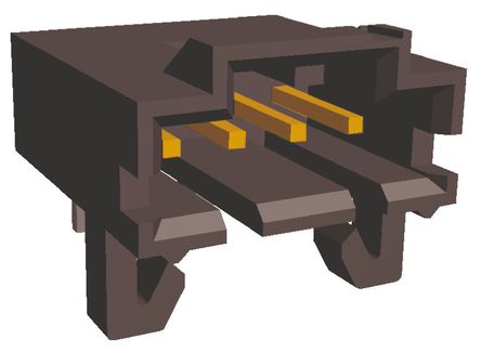 TE Connectivity - 5-103904-4 - TE Connectivity AMPMODU MTE ϵ 5· 2.54mmھ (1) ֱ PCB  5-103904-4, Ӷ˽, 3A, ͨ		