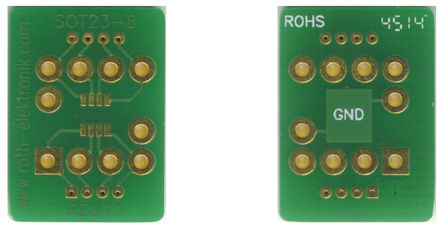 Roth Elektronik - RE911 - Roth Elektronik RE911 ˫ չ, ·, FR4, 17.78 x 12.7 x 1.5mm		