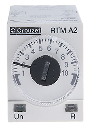 Crouzet - 88895207 - Crouzet  ʱ̵ 88895207, 0.1 s  1 h, ˫˫, 2, DP-NO/NC, 230 V 		