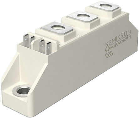Semikron - SKKH 58/16 E - Semikron SKKH 58/16 E SCR /բģ SCR, 55A, Vrev=1600V 20mA, 5 Semipack1װ		