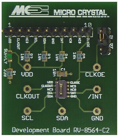 Micro Crystal - RV-8564-C2-TA-020-EBOARD - Micro Crystal RV-8564-C2 ʵʱʱ (RTC) ԰ RV-8564-C2-TA-020-EBOARD		