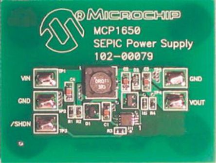 Microchip - MCP1650DM-DDSC1 - Microchip MCP1650 SEPIC Դ ʾ MCP1650DM-DDSC1		