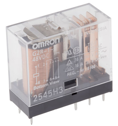 Omron - G2R-1-E48VDC - Omron G2R-1-E48VDC ˫ PCB װ Ǳ̵, 48V dc		