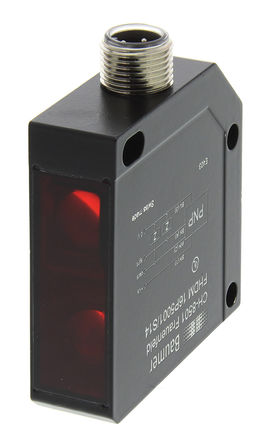 Baumer - FHDM 16P5001/S1 - Baumer FHDM 16P ϵ 20  450 mm LED Դ ״  紫 FHDM 16P5001/S1, PNP, 4  M12 , IP67		