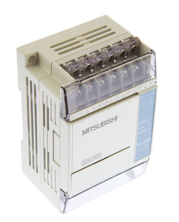 Mitsubishi - FX1S-10MR-DS - Mitsubishi FX1S ϵ PLC CPU FX1S-10MR-DS, 2000 , 10 I/O ˿, DIN찲װ, 24 V ֱ		