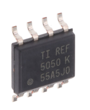 Texas Instruments - REF5050ID - Texas Instruments REF5050ID Fixed 5V ѹο, 5 V, 0.05 %ȷ, 10mA, 8 SOICװ		
