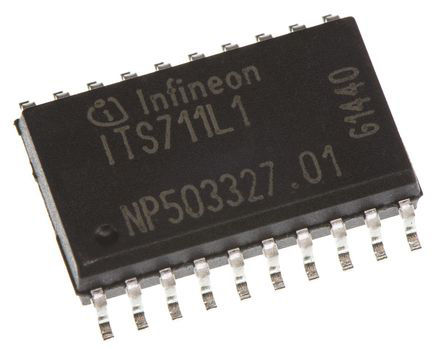 Infineon - ITS711L1 - Infineon ITS711L1 4 ܵԴ, ߲࿪, 4.4A, 5  34V, 20 SOICװ		