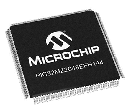 Microchip - PIC32MZ2048EFH144-I/PH - PIC32 ϵ Microchip 32 bit MIPS? MicroAptiv? MCU PIC32MZ2048EFH144-I/PH, 200MHz, 160棩kB2048棩kB ROM 		
