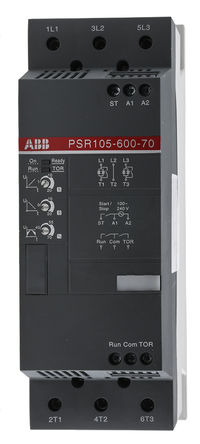 ABB - 1SFA896115R7000 - ABB PSR ϵ 105 A 3  1SFA896115R7000, IP10, IP20, 55 kW, 208  600 V		