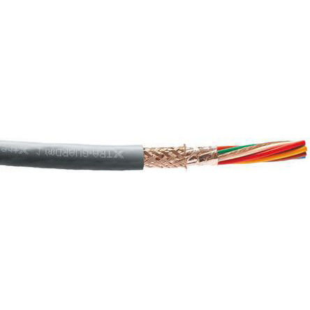 Alpha Wire - 5112C SL005 - Alpha Wire Supra Shield, XTRA-GUARD 1 ϵ 30m 2 о  ϩ PVC  ҵ 5112C SL005, 300 V, 0.23 mm2 , - 30  +80 C		