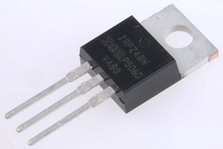 Infineon - IRFZ48NPBF - Infineon HEXFET ϵ Si N MOSFET IRFZ48NPBF, 64 A, Vds=55 V, 3 TO-220ABװ		