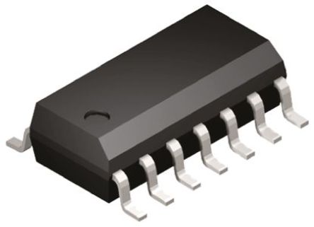Microchip - MCP6544-I/SL - Microchip MCP6544-I/SL 4ͨ Ƚ, ʽ, ֵԴѹ, 14 SOICװ		