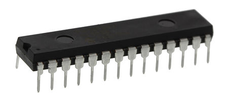 Microchip - PIC16F886-I/SP - Microchip PIC16F ϵ 8 bit PIC MCU PIC16F886-I/SP, 20MHz, 8192 B ROM , 368 B RAM, 1xUSB, SPDIP-28		