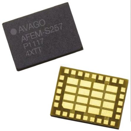 Broadcom - AFEM-S257-BLKG - Broadcom  RF Ŵ AFEM-S257-BLKG, 1 dB, 2.7 GHz, 44 氲װװ		
