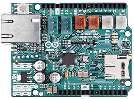 Arduino - A000024 - Arduino ̫ POE Arduino ϵ Shield Ver. 2 A000024; Ƕʽ MCU		