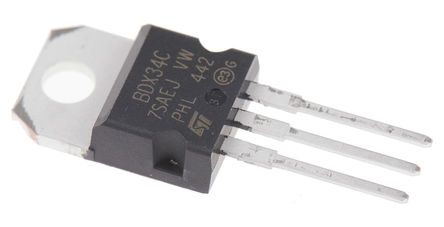 Magnatec - BDX34C - Magnatec BDX34C PNP ֶپܶ, 10 A, Vce=100 V, HFE=750, 3 TO-220װ		