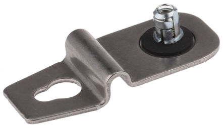 Schneider Electric - NSYPFCX - Schneider Electric 4件装 不锈钢 墙壁支架 NSYPFCX, 使用于2 型暗线箱		