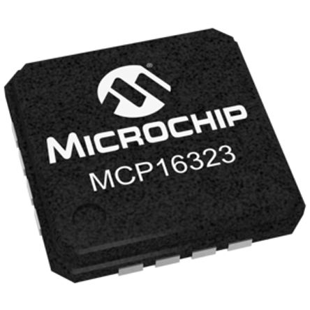 Microchip - MCP16323T-500E/NG - Microchip MCP16323T-500E/NG ֱ-ֱת, ѹ, 6  18 V, 3A, 1.1 MHz, 16 QFNװ		