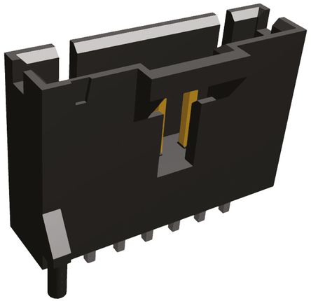 TE Connectivity - 5-104809-6 - TE Connectivity AMPMODU MTE ϵ 7· 2.54mmھ (1) ֱ PCB  5-104809-6, Ӷ˽, 3A, ͨ		