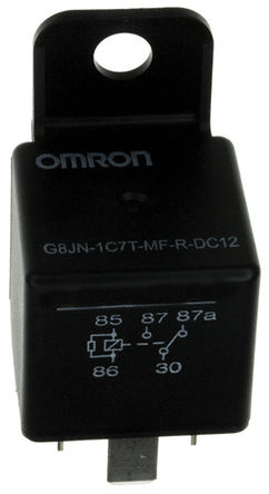 Omron - G8JN-1C7T-MF-R-DC12 - Omron G8JN-1C7T-MF-R-DC12 ˫ 尲װ Ǳ̵, 12V dc		