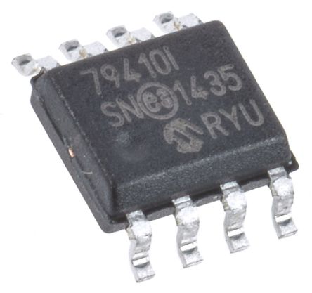 Microchip - MCP79410-I/SN - Microchip MCP79410-I/SN ʵʱʱ (RTC), õءʱӹ, 64B RAM, I2C, 1.8  5.5 VԴ, 8 SOICװ		
