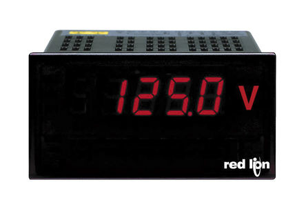 Red Lion - PAXLVA00 - Red Lion PAX ϵ PAXLVA00 37259λ LEDʾ  ʽѹ, 92 x 45 mm, 0C60C		