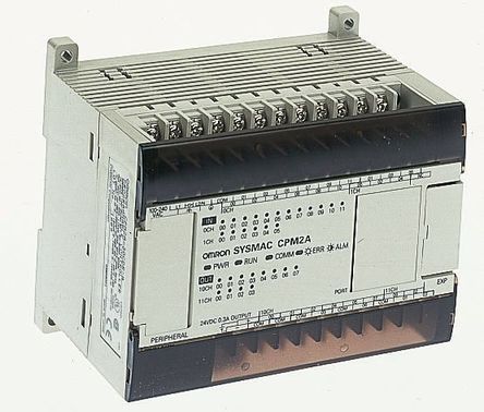 Omron - CPM2A30CDRA - Omron CPM2A ϵ PLC CPU CPM2A30CDRA, CompoBus/S, 4096 ֱ, 30 I/O ˿, DIN찲װ, 85  264 V 		