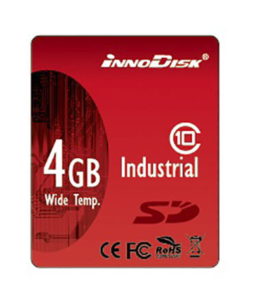 InnoDisk - DS2A-04GI81W1B - InnoDisk Industrial 4 GB SD		