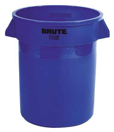Rubbermaid Commercial Products - FG262073BLUE - Rubbermaid Commercial Products BRUTE 75L ɫ PE  FG262073BLUE, 495 x 581mm		