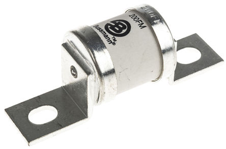 Cooper Bussmann - 200FM - Cooper Bussmann 200A电流 FM尺寸 FF类熔速 英国标准熔断器 200FM, BS 88, IEC 269-4标准, 38mm直径, 113mm总长, 660V ac		