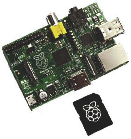 RS Pro - Pi B+SD - Raspberry Pi Type B and 8GB SD card		