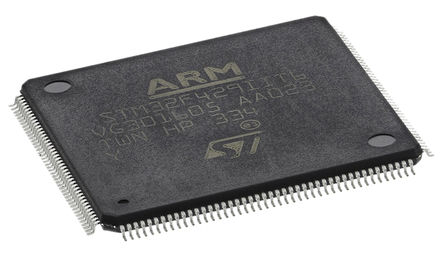 STMicroelectronics - STM32F429IIT6 - STMicroelectronics STM32F ϵ 32 bit ARM Cortex M4 MCU STM32F429IIT6, 180MHz, 2048 kB ROM , 256 kB RAM 2xUSB, LQFP-176		