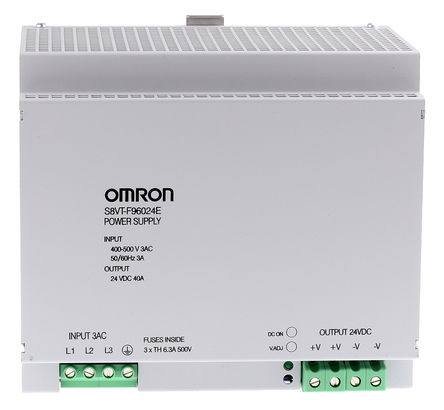 Omron - S8VT-F96024E - Omron 960W ģʽ DIN 尲װԴ S8VT-F96024E, 91%Ч, 40A		