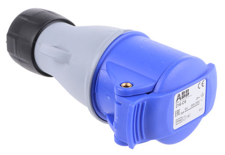 ABB - 2CMA193521R1000 - ABB Easy & Safe ϵ ɫ 2P+E ҵԴ °װ  2CMA193521R1000, 16A, 200  250 V, IP44		