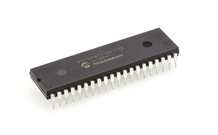 Microchip - PIC16F877-04/P - Microchip PIC16F ϵ 8 bit PIC MCU PIC16F877-04/P, 4MHz, 256 x 8 ֣8K x 14  ROM , 368 B RAM, PDIP-40		