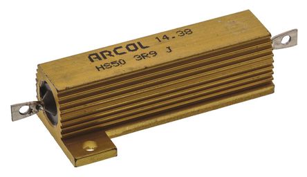 Arcol - HS50 3R9 J - Arcol HS50 ϵ HS50 3R9 J 50W 3.9 5%  尲װ̶ֵ, Ӷ, Ƿװ		