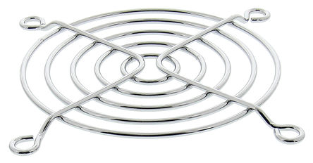 RS Pro - G80-18 - RS Pro 80mm风扇 铬黄色 钢 手指防护罩 G80-18		