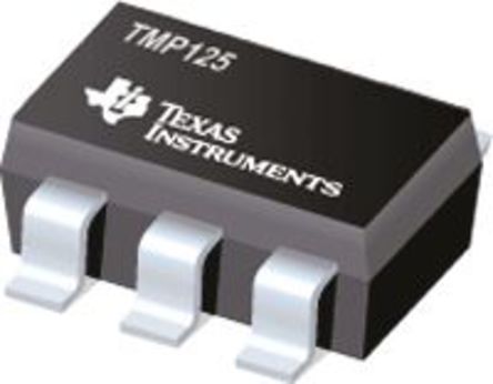 Texas Instruments - TMP125AIDBVT - Texas Instruments TMP125AIDBVT 10 λ ¶ȴ, 1Cȷ, MicrowireSPIӿ, 2.7  5.5 VԴ, -55  +125 C¶		