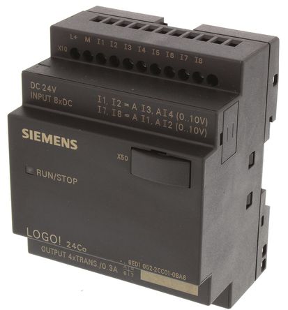 Siemens - 6ED1052-2CC01-0BA6 - Siemens LOGO! 6 ϵ 6ED1052-2CC01-0BA6 ߼ģ, 8 x , 4 x , 24 V ֱ		
