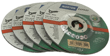 Norton - 66252835443 - Norton Cutting Disc ϵ Expert ̼ и 66252835443, 12200rpm, 125mmֱ		