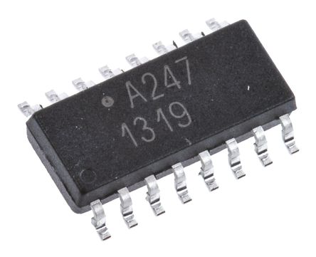 Broadcom - ACPL-247-500E - Broadcom ͨ  ACPL-247-500E, ֱ, , 16 SOIC װ		