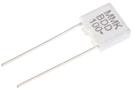 KEMET - MMK5103J100J01L15.0ABULK - KEMET MMK ϵ 10nF ͨ PET  (PET) MMK5103J100J01L15.0ABULK, 5%ݲ, 63 V 100 V , -55  +100 C		