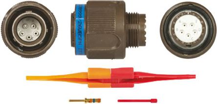 ITT - KJB6T11W5PN - ITT KJB ϵ 5· °װ   ͷ KJB6T11W5PN, о, ǳߴ11, MIL-DTL-38999		